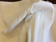 ECRU CREPE- POLYESTER- 50 INCH WIDE- 1 YARD