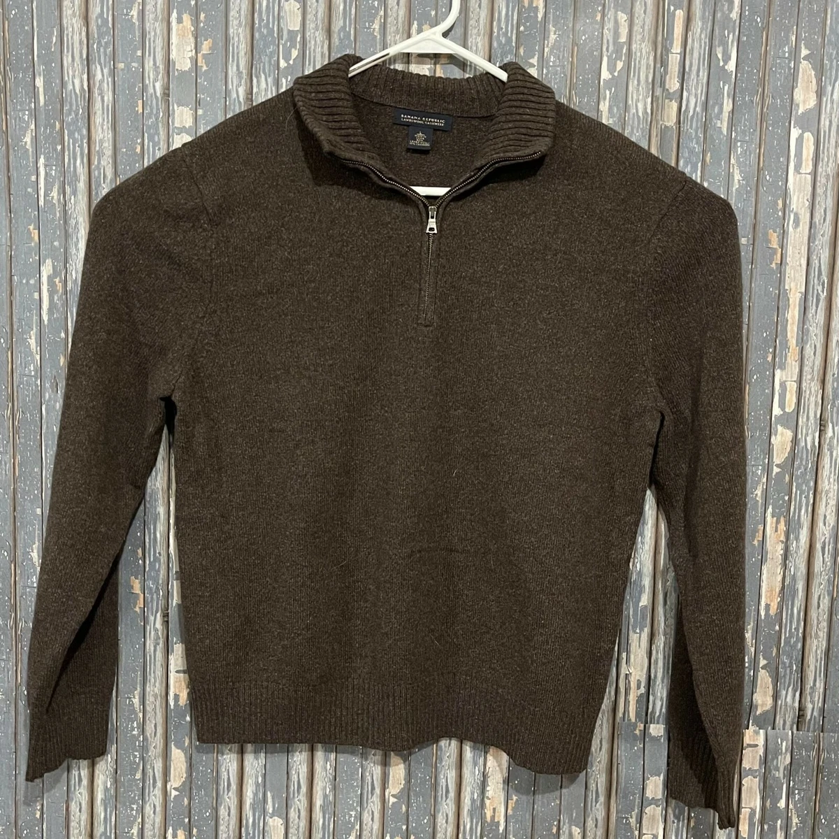 banana republic lambswool cashmere sweater