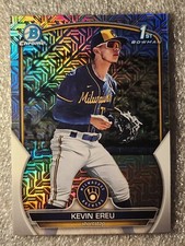 2023 Bowman Chrome #BCP-229 Kevin Ereu Mega Mojo Mega Mojo - Bx2