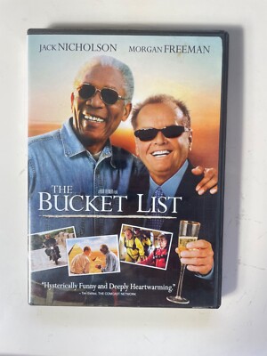 The Bucket List (Widescreen & Full Screen) - DVD - VERY GOOD