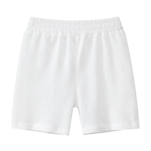 Toddler Kids Boys Girls Summer Cotton Shorts Casual Pull-on Elastic Short Pants - Picture 22 of 27