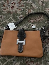Vera Pelle Crossbody Leather Purse made in Italy