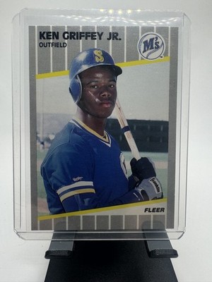 1989 Fleer - Ken Griffey Jr #548 (RC) Mariners Rookie