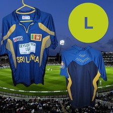 Sri Lanka Cricket Jersey Replica Size Large LG Men's New Mas U.S Seller