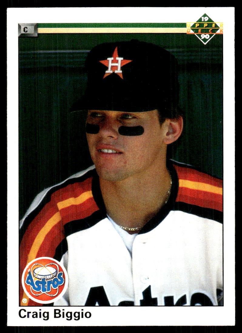 Craig Biggio 1990 Upper Deck #104 Astros FREE SHIPPING StackedPacks