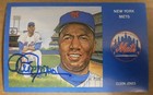 Cleon Jones Signed Autograph 1969 New York Mets Susan Rini Postcard — photo 2