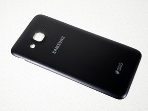Samsung Galaxy J3 Duos SM-J320F DS schwarz Akku Deckel Battery Back Cover black