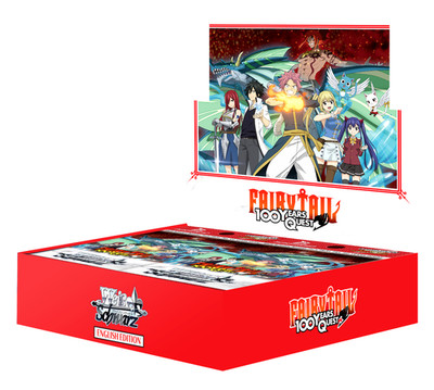 Weiss Schwarz Fairy Tail 100 Years Quest Booster Box Display