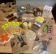 Restposten 22 Teile Kerzen Deko Halloween Flohmarkt A/B-Ware 