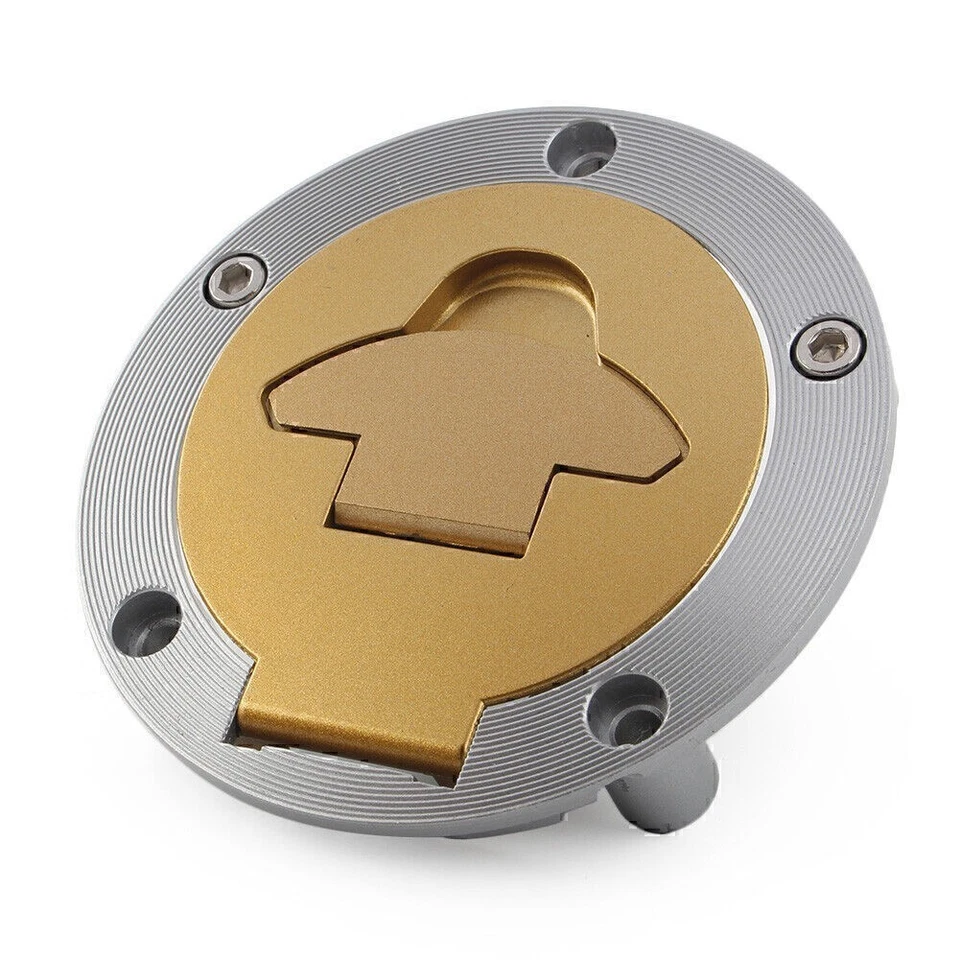 Bloqueo de tapa de tanque de gasolina con llave para Ducati 750 748 996 900 Monster 695 620 Foto 3 de 4