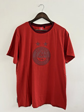 Aberdeen FC Scotland Football Soccer Club Red Ringer Tee AFC Since 1903 Mens XL