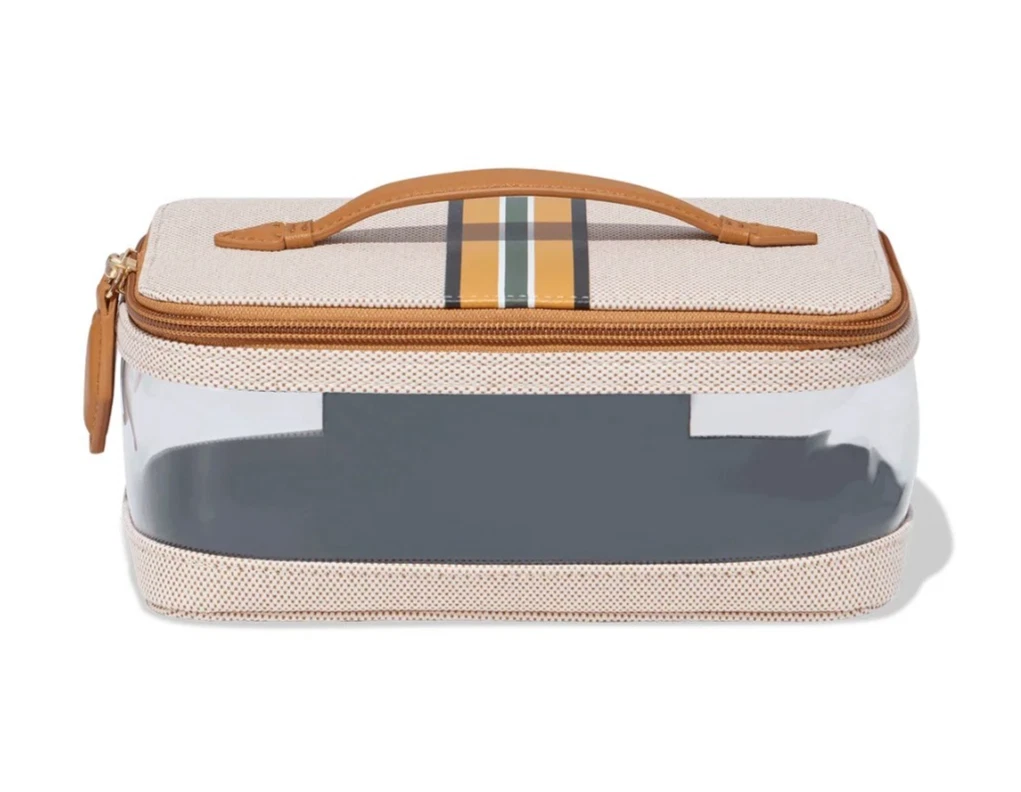Authentic Paravel Cabana SeeAll Vanity Case Shandy - practical travel essential