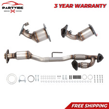 3x Catalytic Converter W Y Pipe For 2013-2020 Infiniti Jx35 Qx60 3.5l