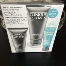 Clinique Best of Clinique For Men Daily Intense Hydration Gift Set new Travel 