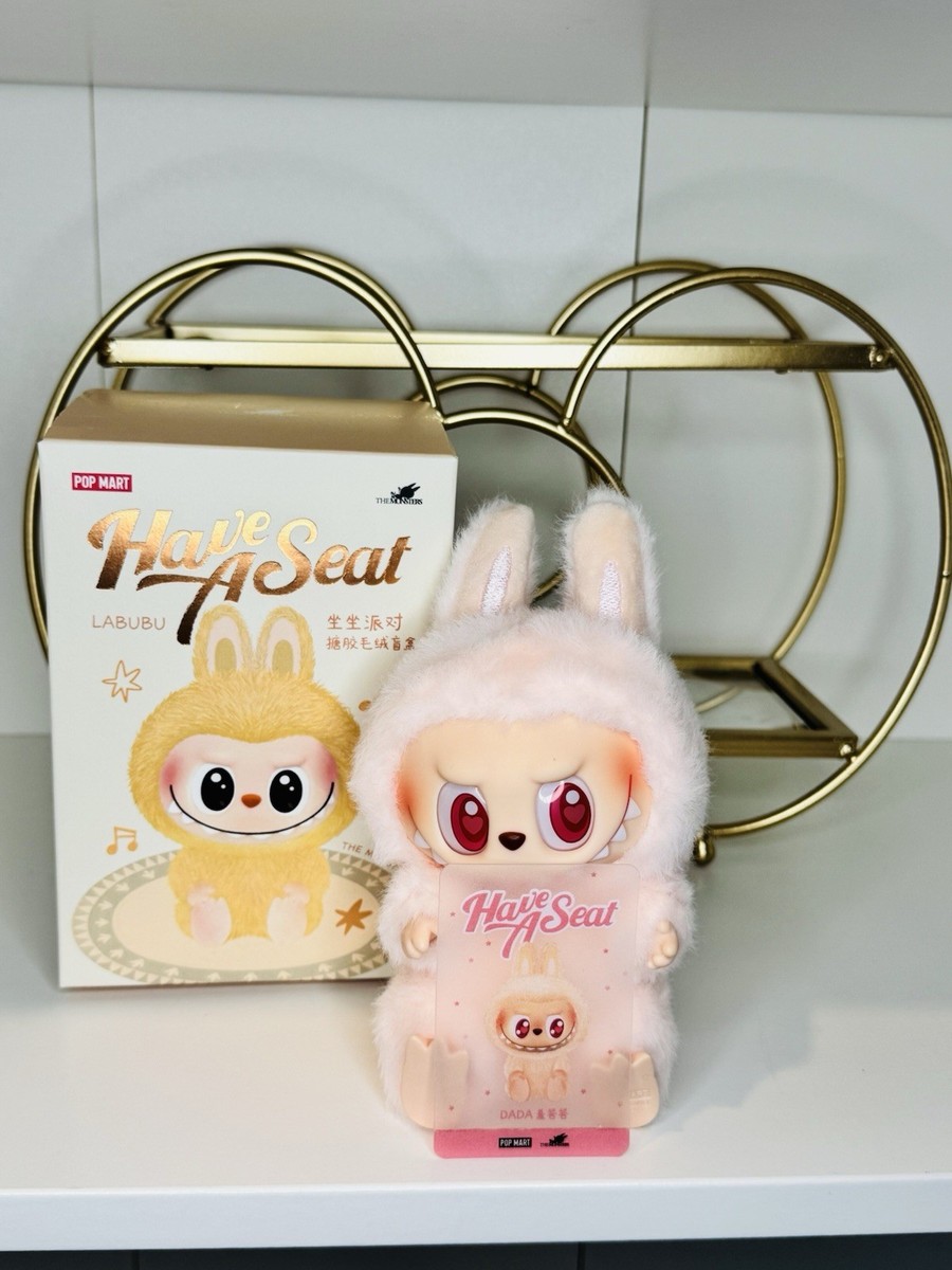 LABUBU HAVE A SEAT DADA 正規品 POP MART Dada - Authentic POP MART Labubu Have A Seat Mini Figure