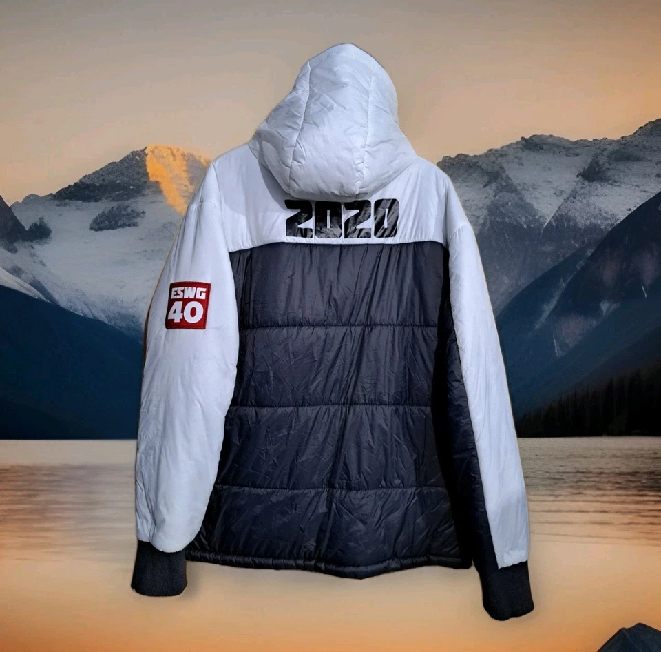 Jaqueta de esqui Lake Placid Empire State jogos de inverno 40º aniversário ● tamanho grande - Imagem 2 de 4