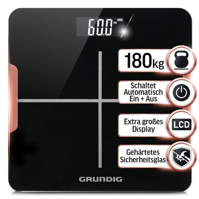 Personenwaage Körperwaage digital Display weight scale 180Kg B-Ware