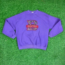Vintage Boston Crew Neck Sweatshirt