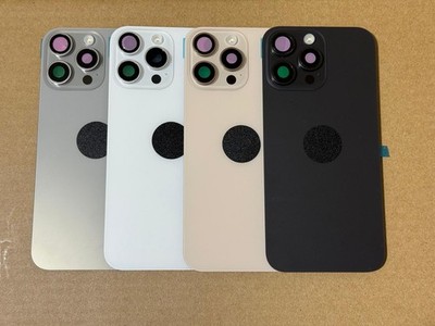 iPhone 16 Pro Rückseite Glas Ersatz MagSafe mit NFC Kameralinse -- Magnet