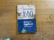 Wolseley 16/60 Original Drivers Handbook Publication Number AKD 3906 A