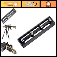 140mm Quick Release Plate/Rail, Arca Compatible, M-Lok Mount, Photography Access
