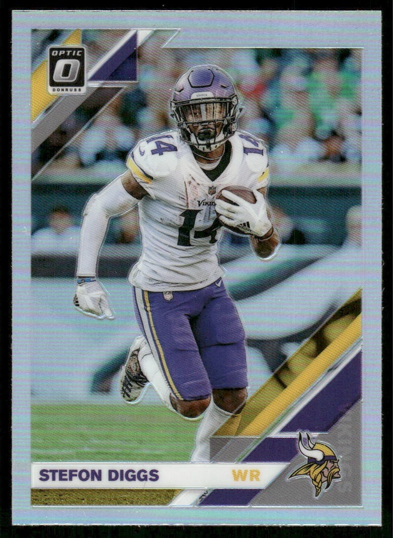 2019 Donruss Optic #62 Stefon Diggs Holo