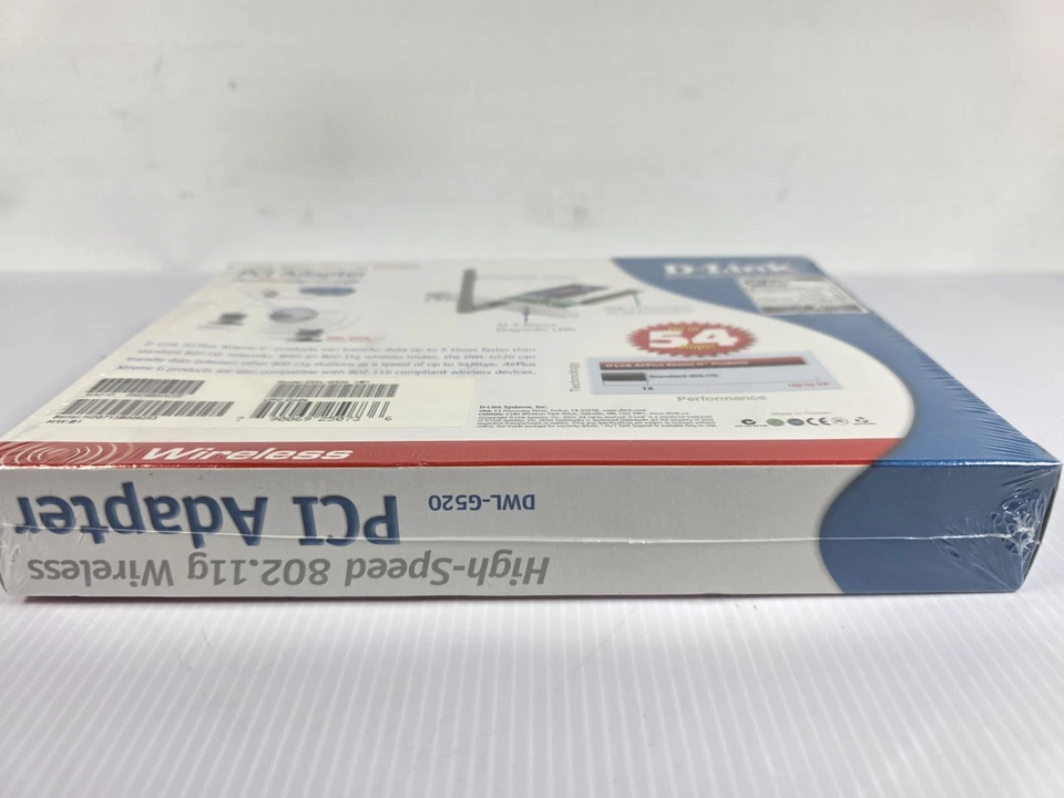 D-link Air Plus Wireless Network DWL-G520 - 2.4GHz Wireless, PCI Adapter  - Image 3 of 3