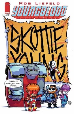 Image Comics Youngblood #1 Cover C Skottie Young Variant 2025