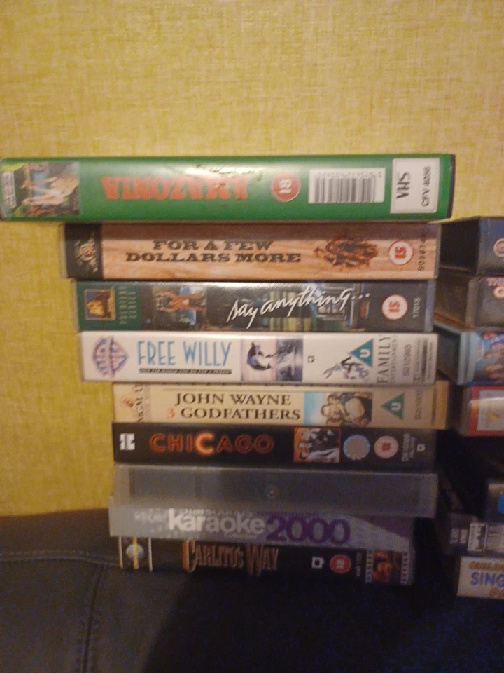 17 VHS Tapes Movies Bundle Job Lot Titles See Photos and some rare ones  - Image 2 of 4