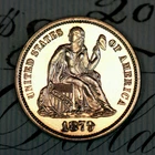 * 1879 ULTRA DCAM * PRISTINE++ GEM PROOF SEATED LIBERTY DIME * FROM COLLECTION