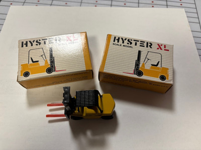 Hyster XL Scale Model Forklift Truck Sales Guides Inc. WI Adult Collectible Toy