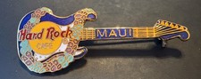 HARD ROCK CAFE MAUI GUITAR PIN