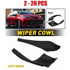 For Toyota Sienna 2021-2025 Front Cowl Wiper Corner Cover Trim Replacement 2-20X