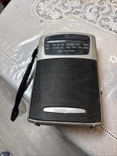 VINTAGE RADIO Shack AM/FM Pocket Radio 12-464 Tone Control Vintage Tested Works
