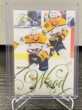 2025-26 Upper Deck Flair Matthew Wood Rookie Forecheck /349 Nashville Predators