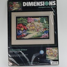 Vintage 2001 Dimensions Stamped Cross Stitch ...