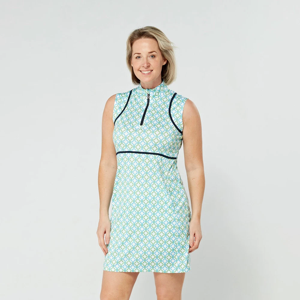 chinese dress ladies Olaya Sport: Grace Golf Dress White. Women's Golf Clothes. XXL / Regular main image 0