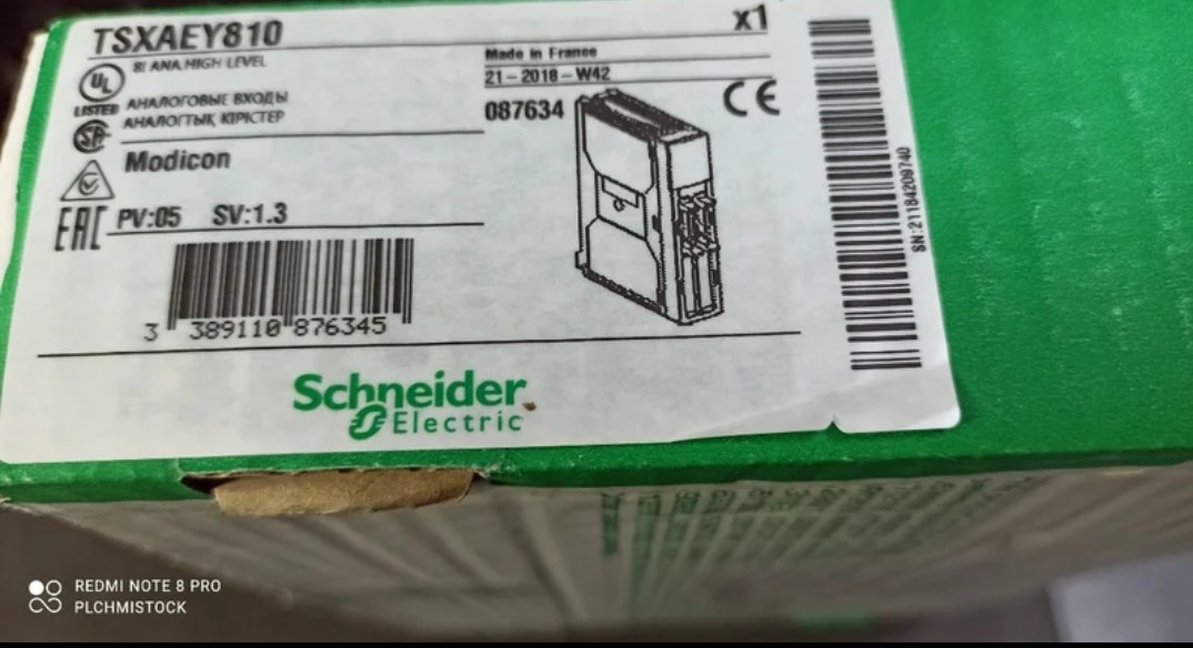 Schneider tsxaey810 , tsx aey810 ,envío rápido! 1 unid. Factura invoice Garantía