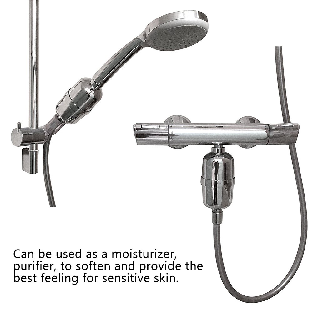 G1/2in Bathing Shower Filter Showering Water Purifier Filtration Replaceme KRI✈️