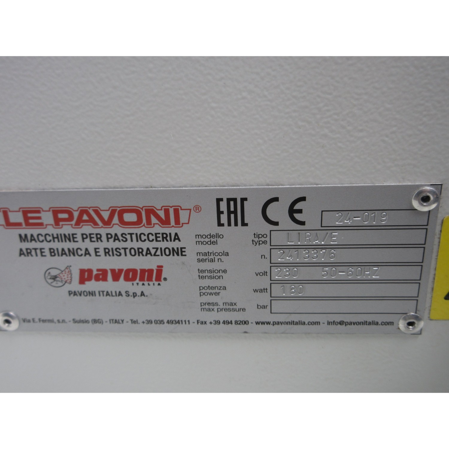 Pavoni LIRA Ganache & Pastry Guitar Cutter