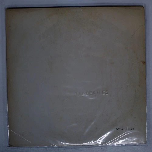 BEATLES WHITE ALBUM APPLE AP8570 Japan VINYL 2LP