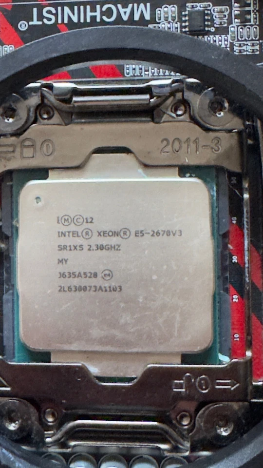 RS9 X99 Motherboard + Xeon E5-2670 v3 Turbo Boost + DDR4 Support + BIOS USB  - Image 4 of 4