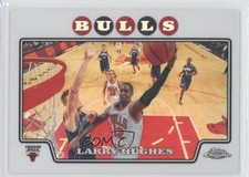 2008-09 Topps Chrome Refractor Larry Hughes #157 0a1