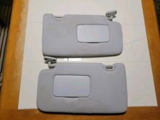 2014-2016 Subaru Forester Sun Visor Set Pair Lh Rh Gray Vanity Mirrors Oem 2014-2016 Subaru Forester Sun Visor Set Pair Lh Rh Gray Vanity Mirrors Oem