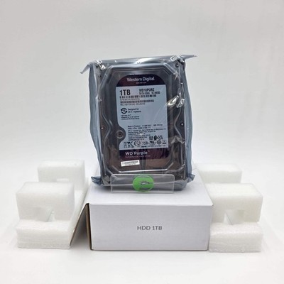 WD Purple 1TB Internal Hard Drive Surveillance HDD 3.5'' SATA III 64MB WD10PURZ