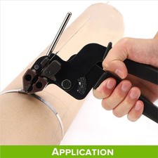 Metal Cable Tie Fasten Gun Plier Stainless Steel Crimper Tensioner Cutter Tool A