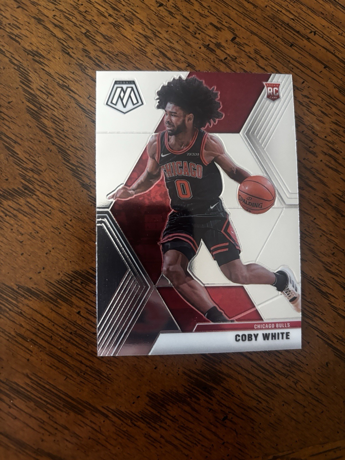 2019-20 Panini Mosaic Coby White RC #211
