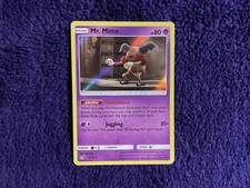 Pokemon TCG Mr. Mime Detective Pikachu Card 11/18 Rare Holo