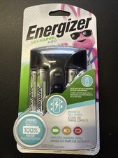   NEW Energizer Rechargeable AAA and AA Battery Charger, Batteries Included