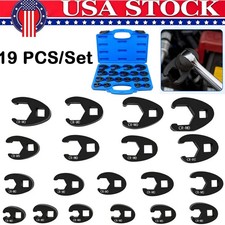 Crows Foot Wrench Set 12 And 38 Drive Flare Nut Crowfoot Wrench Set Metric Crows Foot Wrench Set 12 And 38 Drive Flare Nut Crowfoot Wrench Set Metric